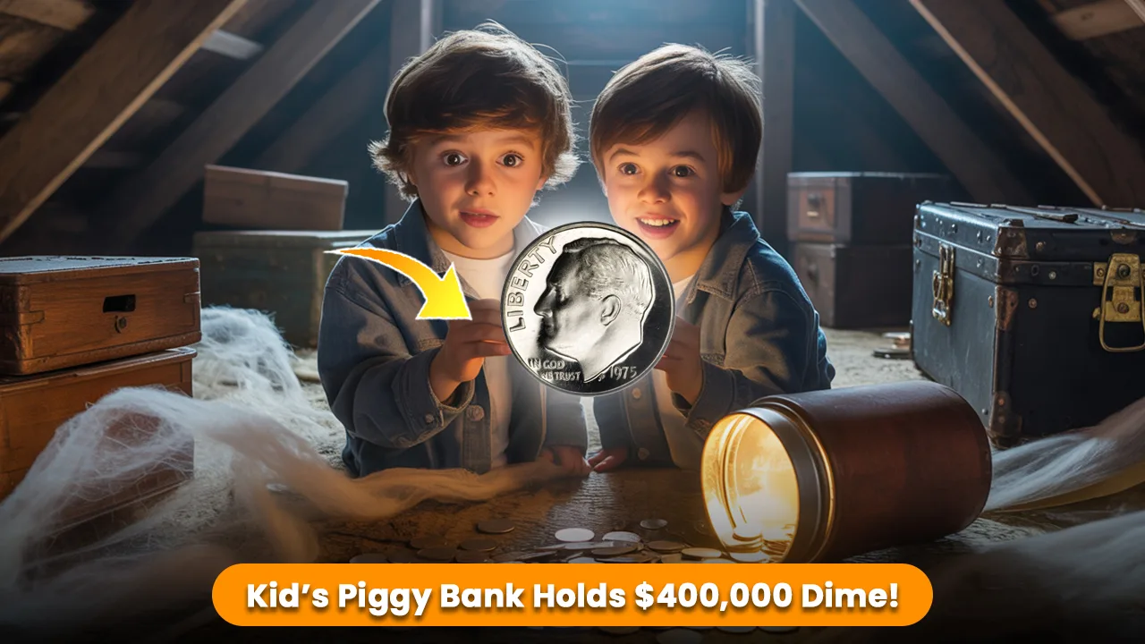 Kid’s Piggy Bank Holds $400,000 Dime!